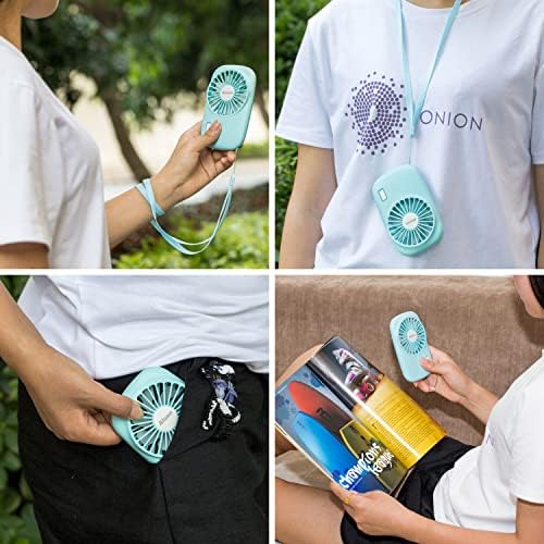 512Wiiz61AL._AC_.jpg Aluan Handheld Mini Fan Powerful Small Personal Portable Speed Adjustable USB Rechargeable Eyelash Fan for Kids Girls Boys Woman Man Home Office Outdoor Travel