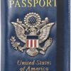 FACATH Passport Holder Cover Case Travel Wallet Case Passport Cards Protector Leather Card Case RFID Blocking Travel Accessories Document Organizer