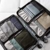 516b6ltVMFL._AC_.jpg Amazon Basics 4 Piece Packing Travel Organizer Cubes Set, Medium, Gray