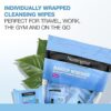 517De8G0fLL.jpg Neutrogena Makeup Remover Wipes Singles, Daily Facial Cleanser Towelettes, Gently Removes Oil & Makeup, Alcohol-Free Makeup Wipes, Individually Wrapped, 20 ct