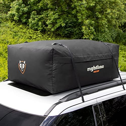 5192pwvhSL._AC_.jpg Rightline Gear Range 3 Weatherproof Rooftop Cargo Carrier for Top of Vehicle, Attaches With or Without Roof Rack, 18 Cubic Feet, Black