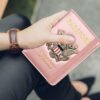 FACATH Passport Holder Cover Case Travel Wallet Case Passport Cards Protector Leather Card Case RFID Blocking Travel Accessories Document Organizer