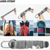 51G7Hrtu-AL._AC_.jpg ZINZ Elastic Jacket Gripper Travel Strap with D-Ring Hooks and Buckle, Suitcase Straps Belts Travel Accessories, Makes Your Hands Free