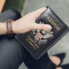 FACATH Passport Holder Cover Case Travel Wallet Case Passport Cards Protector Leather Card Case RFID Blocking Travel Accessories Document Organizer