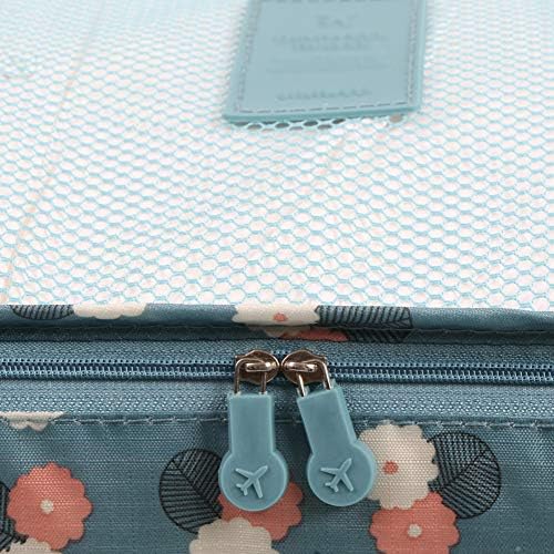 51HfvJebHVL._AC_.jpg Mossio 7 Set Packing Cubes with Shoe Bag - Travel Carry On Luggage Organizer
