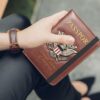 FACATH Passport Holder Cover Case Travel Wallet Case Passport Cards Protector Leather Card Case RFID Blocking Travel Accessories Document Organizer
