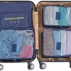 51KBmlNXgLL._AC_.jpg Mossio 7 Set Packing Cubes with Shoe Bag - Travel Carry On Luggage Organizer