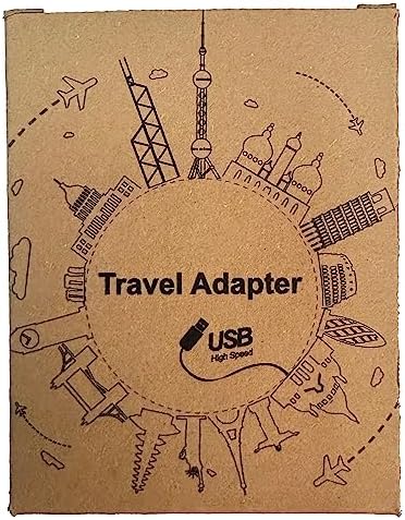 51LMB36ftkL._AC_.jpg Universal Travel Adapter, Redagod International Adaptor 4 USB A 1 USB C Ports, AC Power Plug Adapter All-in-one Travel Charger Outlet Converter for Europe UK AUS Asia Japan Covers 200+Countries