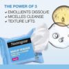 51SJ6BT3W6L.jpg Neutrogena Makeup Remover Wipes Singles, Daily Facial Cleanser Towelettes, Gently Removes Oil & Makeup, Alcohol-Free Makeup Wipes, Individually Wrapped, 20 ct