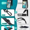 51XN3XQZUYL._AC_.jpg Hiearcool Waterproof Phone Pouch, Waterproof Phone Case for iPhone 14 13 12 11 Pro Max XS Samsung, IPX8 Cellphone Dry Bag Beach Essentials 2Pack-8.3"