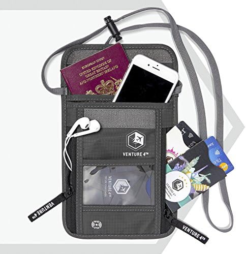 51Zl02lC1JL._AC_.jpg Travel Neck Wallet with RFID Blocking – Passport Holder Neck Pouch to Keep Your Cash And Documents Safe – Get Peace Of Mind When Traveling