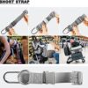 51d1KVBrqHL._AC_.jpg ZINZ Elastic Jacket Gripper Travel Strap with D-Ring Hooks and Buckle, Suitcase Straps Belts Travel Accessories, Makes Your Hands Free