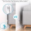 51e4R3juqQL._AC_.jpg Flat Plug Power Strip, 5ft Ultra Flat Extension Cord - 3 Outlets 4 USB Ports (2 USB C) 22.5W/4.5A Desktop Charging Station, Power Strip No Surge Protection for Cruise Ship, Dorm Room Travel Essential