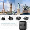 51gEMbAuVdL._AC_.jpg LENCENT Universal Travel Adapter, International Charger with 3 USB Ports and Type-C PD Fast Charging Adaptor for iPhone, Samsung, Tablet, Gopro. for Over 200 Countries Type A/C/G/I (USA, UK, EU AUS)