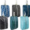51jEVc0CImL._AC_.jpg BeeGreen Travel Essentials Shoe Bags for Travel Pack of 6, Travel Shoe Bags for Men & Women Shoe Storage Organizer with Zipper Closure, Travel Accessories Vacation,Luggage Organizer Portable Shoe Pouch with Handle