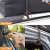 51kLVphKcWL._AC_.jpg Rightline Gear Range 3 Weatherproof Rooftop Cargo Carrier for Top of Vehicle, Attaches With or Without Roof Rack, 18 Cubic Feet, Black