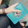 FACATH Passport Holder Cover Case Travel Wallet Case Passport Cards Protector Leather Card Case RFID Blocking Travel Accessories Document Organizer
