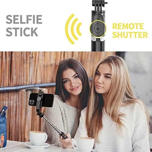 51sLCMfq-kL._AC_.jpg Selfie Stick Tripod, All in One Extendable & Portable iPhone Tripod Selfie Stick with Wireless Remote Compatible with iPhone 14 13 12 11 pro Xs Max Xr X 8 7, Galaxy Note10/S20/S10/OnePlus 9/9 PRO etc