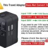 51xkpkO3dcL._AC_.jpg MINGTONG Travel Adapter, Worldwide All in One Universal Travel Adaptor Wall AC Power Plug Adapter Wall Charger with Dual USB Charging Ports for USA EU UK AUS Cell Phone Laptop