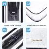 51yE5KSTh4L._AC_.jpg BAGSMART Clear Toiletry Bag, 3-Pack TSA Approved Travel Toiletry Bag Carry On Travel Accessories Bag Airport Airline Quart Size Bags water-resistant Makeup Bag for Women